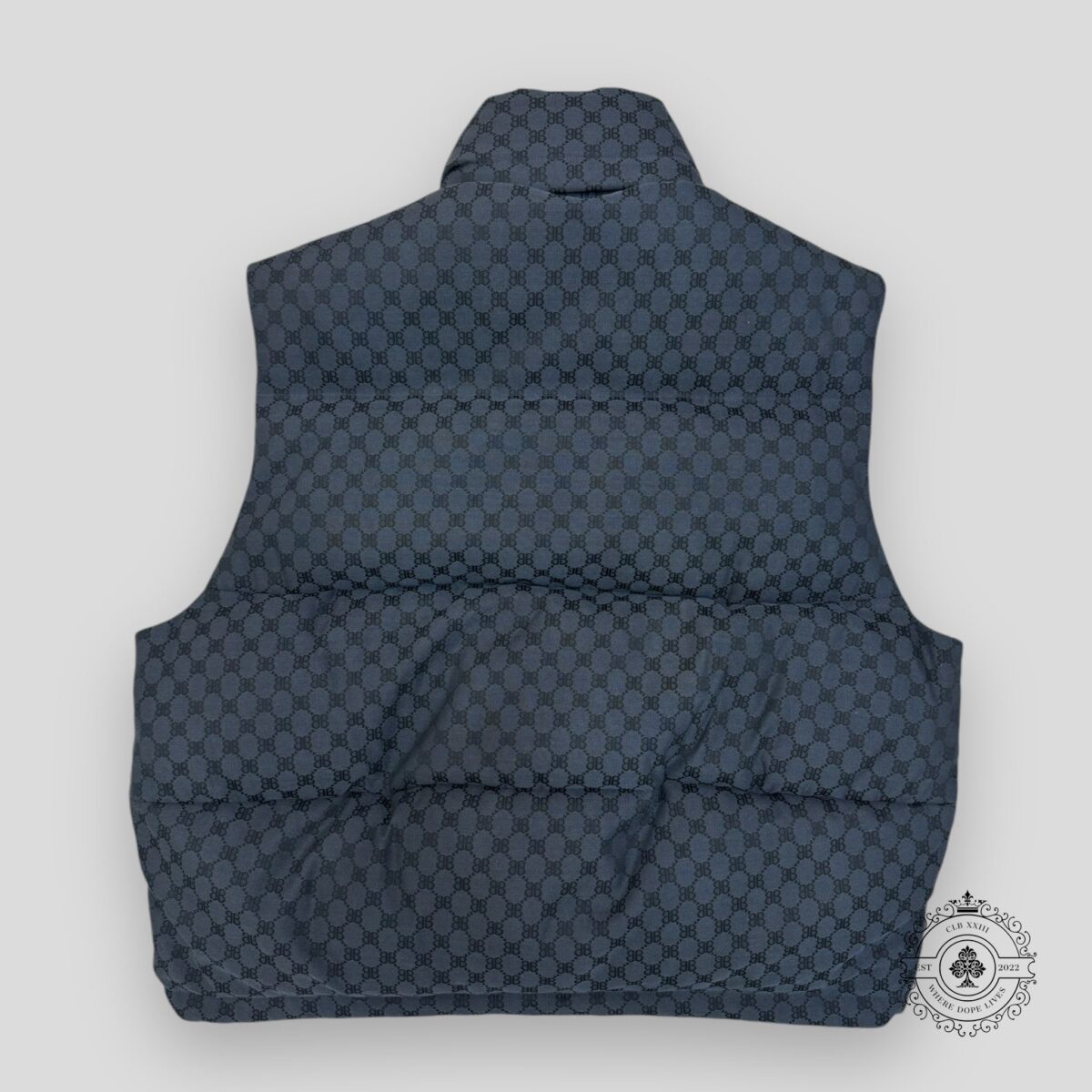 Gucci X Balenciaga The Hacket Vest in Black - 图片 2