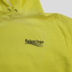 Balenciaga Campaign Hoodie in Neon Green - 图片 2