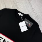 Givenchy Men’s Logo Stripe Crewneck Black Jumper - 图片 3