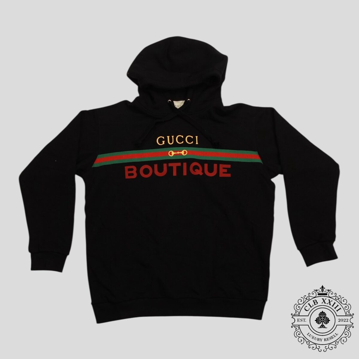Gucci Boutique Hoodie in Black - 图片 1