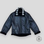 Balenciaga Cocoon Aviator Shearling Jacket