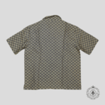 Gucci Summer GG Supreme Button Up Shirt in Brown/Blue - 图片 2