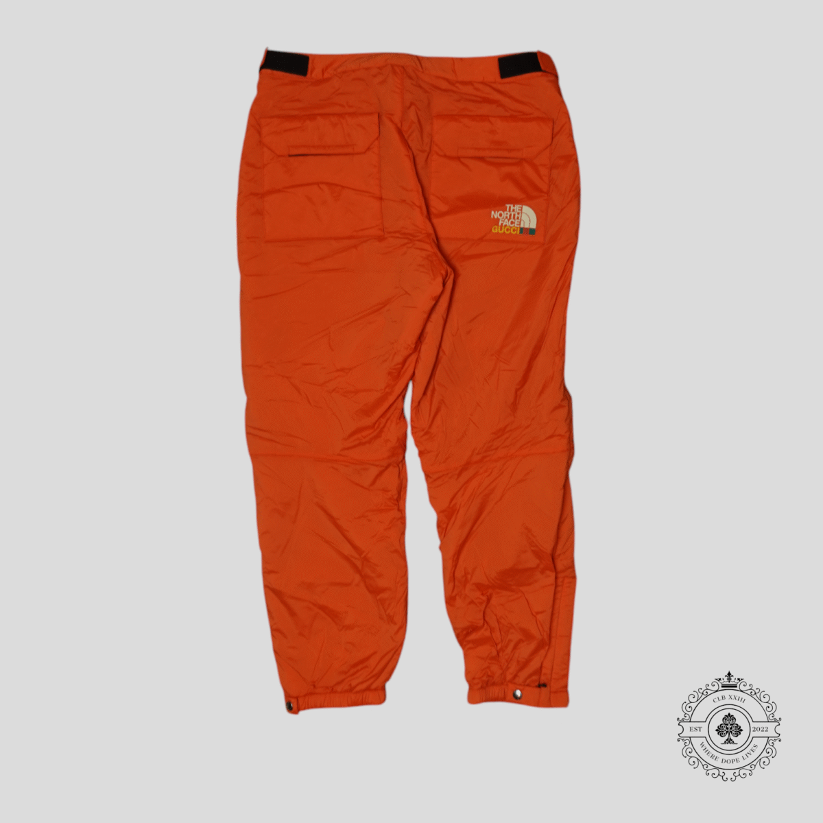 The North Face X Gucci Padded Cargo Pants in Orange - 图片 2