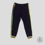 Gucci Interlocking G Patch Track Pants in Navy Blue