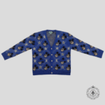 Gucci X Disney Wool Intarsia Cardigan in Blue