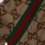 Gucci Jumbo Jacquard Hooded Track Jacket in Brown - 图片 6