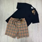 Burberry Men’s T-shirt & Swim Shorts Set - Small - 图片 4