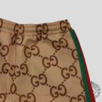 Gucci Jumbo Jacquard Track Pants in Brown - 图片 3