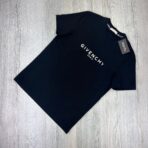 Givenchy Men’s Paris Logo Black T-shirt - 图片 3