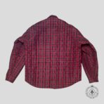 Balenciaga Oversized Padded Checkered Overshirt in Red/Black/Yellow - 图片 2