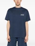 Givenchy 4G Stars Logo T-Shirt in Navy - 图片 2