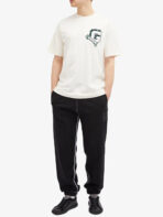 Givenchy Monogram College Embroidered Logo T-Shirt in White - 图片 3