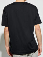 Givenchy Monogram College Embroidered Logo T-Shirt in Black - 图片 3
