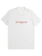 Givenchy x Bstroy Reverse Red Logo Slim Fit T-Shirt in White