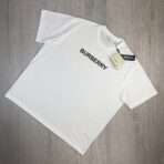 Burberry Men’s White Oversized T-shirt