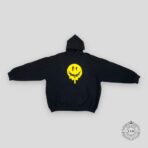Balenciaga Smiley Face Hoodie in Black