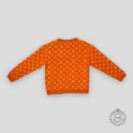 LOUIS VUITTON MONOGRAM CREWNECK SWEATER - ORANGE - 图片 2