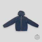 LOUIS VUITTON MONOGRAM HOODED DENIM JACKET - BLACK