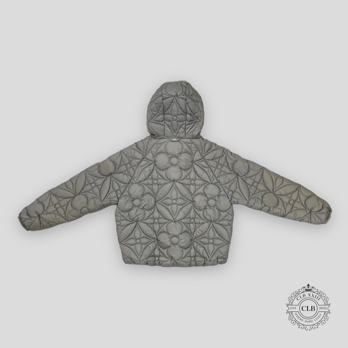 LOUIS VUITTON REVERSIBLE MONOGRAM PUFFER JACKET - GREY - 图片 2