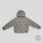 LOUIS VUITTON REVERSIBLE MONOGRAM PUFFER JACKET - GREY