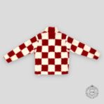 LOUIS VUITTON NIGO FLEECE ZIP UP - IVORY/RED - 图片 2