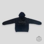 GUCCI STUDDED HOODIE - BLACK