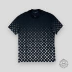 LOUIS VUITTON MONOGRAM DEGRADE T-SHIRT - BLACK/WHITE