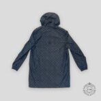 LOUIS VUITTON MIDLENGTH MONOGRAM NYLON WINDBREAKER - BLACK - 图片 2