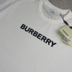 Burberry Men’s White Oversized T-shirt - 图片 3