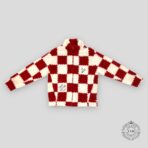 LOUIS VUITTON NIGO FLEECE ZIP UP - IVORY/RED