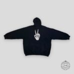 Balenciaga Smiley Face Hoodie in Black - 图片 2