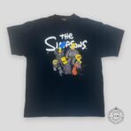 BALENCIAGA  'THE SIMPSONS' OVERSIZED TEE - BLACK