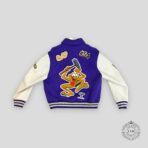 LOUIS VUITTON RUNAWAY FROG VARSITY JACKET - PURPLE - 图片 2