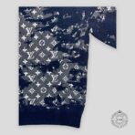 LOUIS VUITTON DISTRESSED FLOCK MONOGRAM LOGO - NAVY - 图片 3
