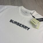 Burberry Men’s White Oversized T-shirt - 图片 2