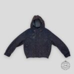 LOUIS VUITTON MONOGRAM MESH ZIP BLOUSON